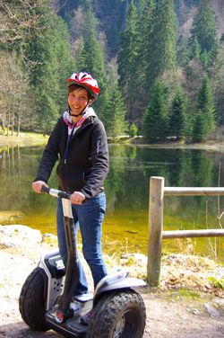 gyropode segway étang séchemer à la bresse